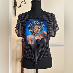 Causal African Queen Graphic Tee